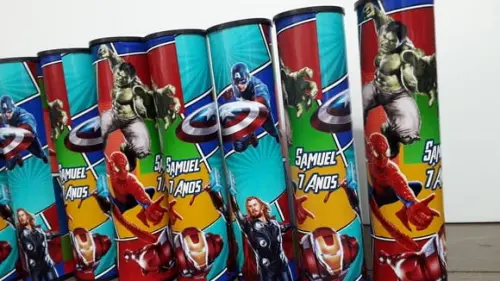 Pega Varetas Personalizado Tema Vingadores