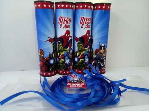Pega Varetas Personalizado Tema Vingadores