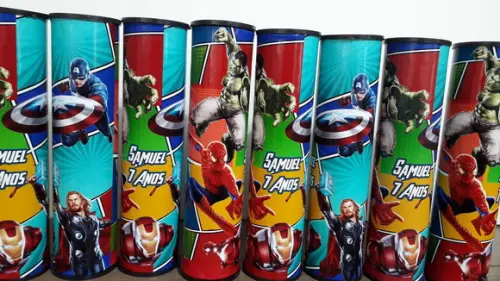 Pega Varetas Personalizado Tema Vingadores
