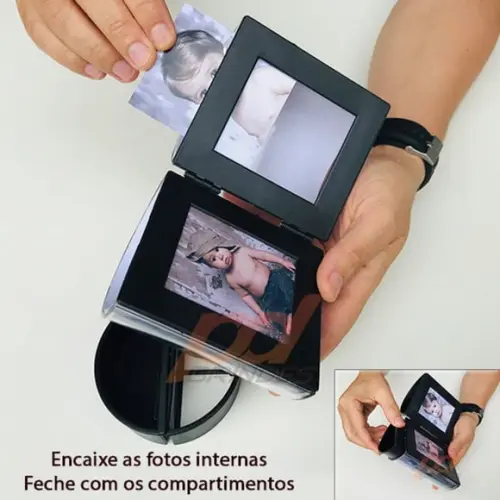 Porta Treco Duplo para Você Personalizar com 4 Fotos