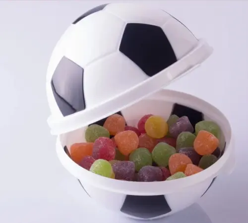 Pote Bola de Futebol Plasutil Tema Futebol+ Tag e Fita