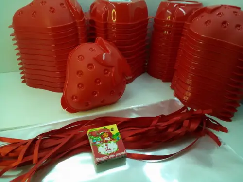 Pote em Formato de Morang+ Tag Personalizada+ Fita Cetim