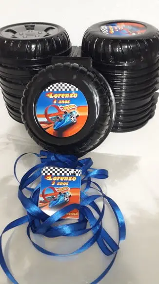 Pote em Formato de Roda Capacidade: 340 ml Personalizado