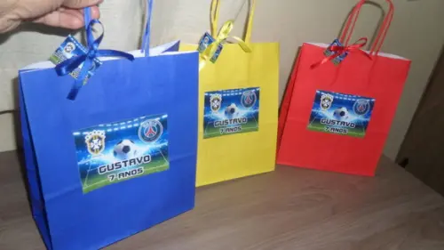 Sacolinhas Personalizada no Tema da Sua Festa