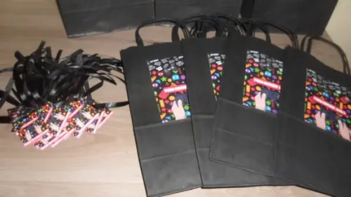 Sacolinhas Personalizada no Tema Video Game