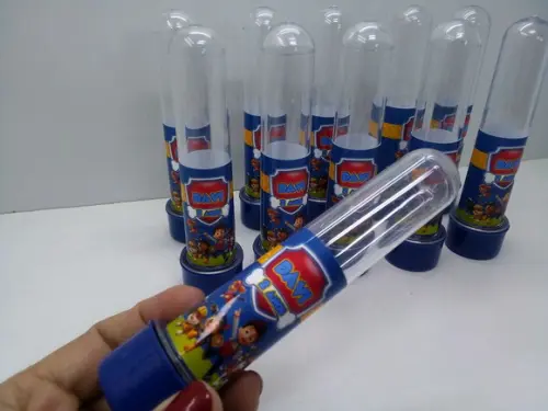 Tubete Lembrancinha Patrulha Canina