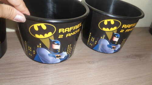 Balde de Pipoca 1,5l Personalizado Batman