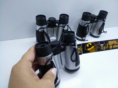 Binoculo Prata Tema Batman
