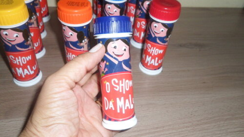 Lembrancinha Show da Luna Bolhas de Sabão Personalizado