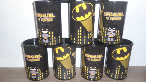 Cofre de Papelão Personalizado Batman