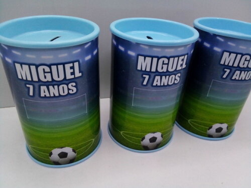 Cofre de Papelão Personalizado Futebol