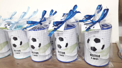 Cofre de Papelão Personalizado Futebol