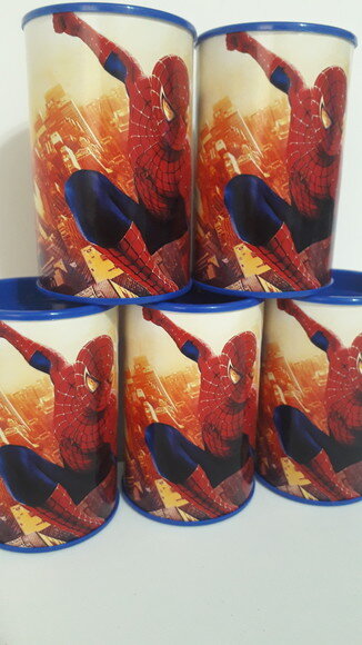 Cofre Personalizado Somente com Tema Homem Aranha