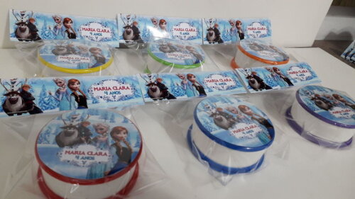 Copo Retratil ou Copo Sanfonado Frozen