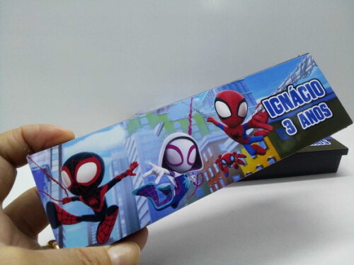 Domino Personalizado no Tema Homem Aranha