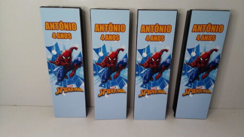 Domino Personalizado Tema Homem Aranha