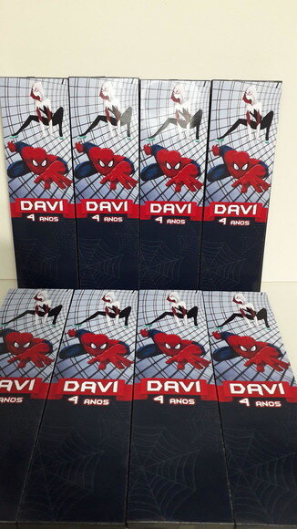 Domino Personalizado Tema Homem Aranha