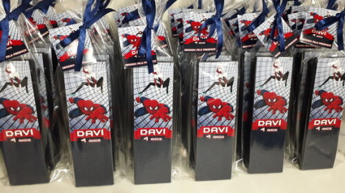 Domino Personalizado Tema Homem Aranha