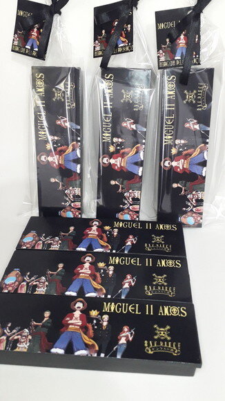 Lembrancinha One Piece Domino Personalizado