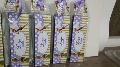 Lembrancinha Sininho Domino Personalizado