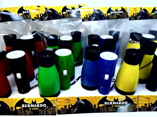Kit Binoculo e Lanterna Tema Batman