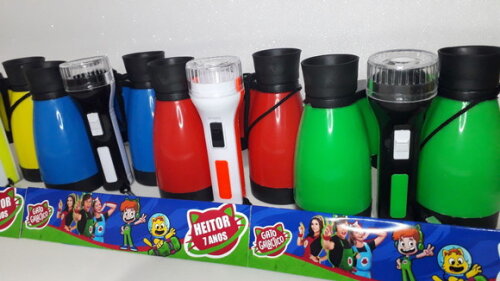 Kit Binoculo Zoom 4 Vezes e Lanterna Gato Galatico
