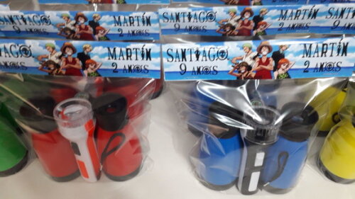 Kit Binoculo Zoom 4 Vezes e Lanterna One Piece