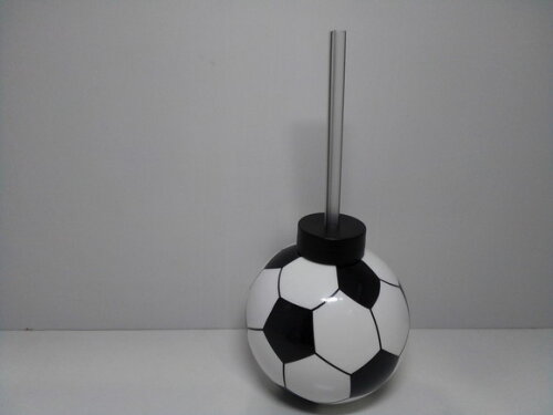 Kit Copo Bola com Tampa e Canudo 300 ml Tema Futebol