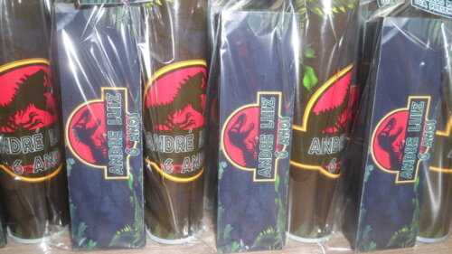 Kit Domino e Pega Varetas Jurassic Park