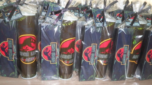 Kit Domino e Pega Varetas Jurassic Park