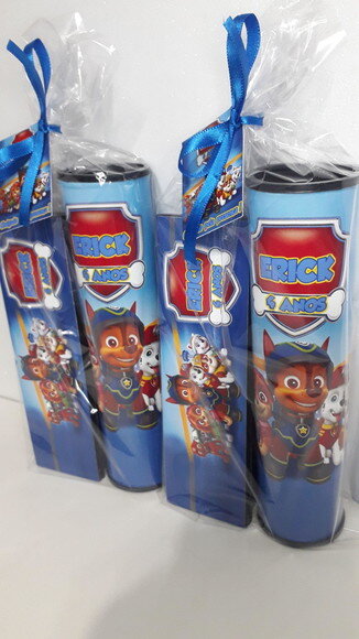 Kit Domino e Pega Varetas Patrulha Canina