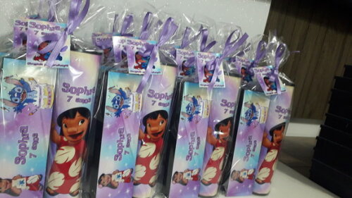 Kit Domino e Pega Varetas Personalizado Lilo e Stitch