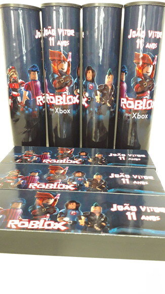 Kit Domino e Pega Varetas Personalizado Roblox