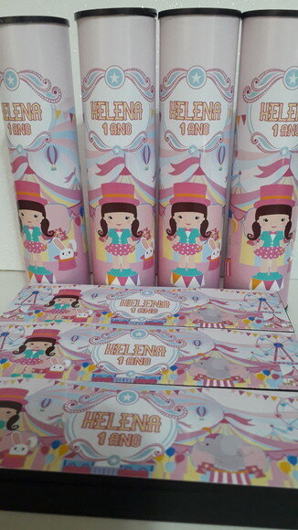 Kit Domino e Pega Varetas Personalizado Tema Bailarina