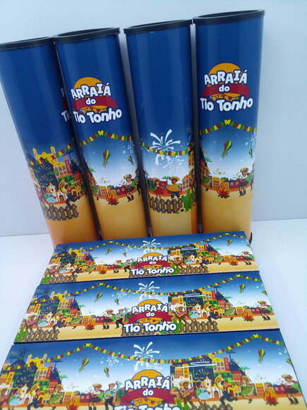 Kit Domino e Pega Varetas Personalizado Tema Festa Junina