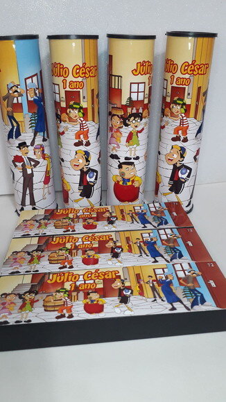 Kit Domino e Pega Varetas Tema Chaves