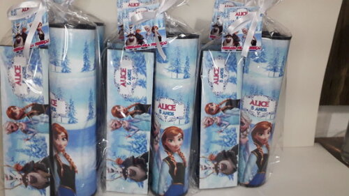 Kit Domino e Pega Varetas Tema Frozen