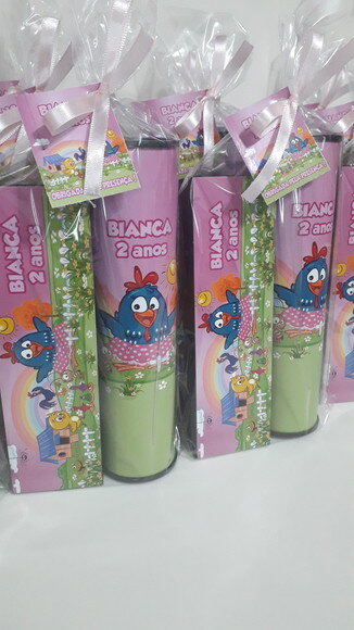 Kit Domino e Pega Varetas Tema Galinha Pintadinha