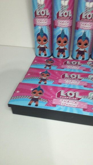Kit Domino e Pega Varetas Tema Lol