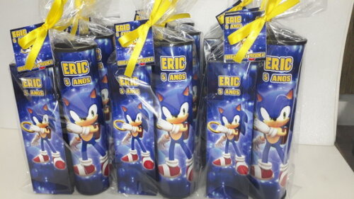 Kit Domino e Pega Varetas Tema Sonic
