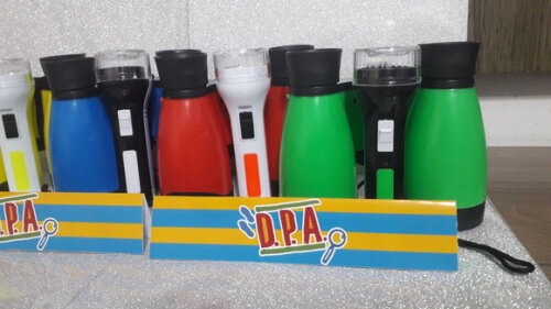 Kit Dpa Binóculo Zoom 4 Vezes e Mini Lanterna