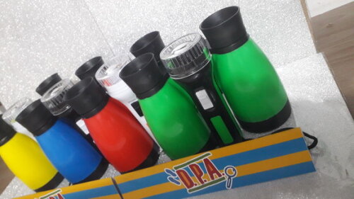 Kit Dpa Binóculo Zoom 4 Vezes e Mini Lanterna
