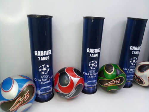 Kit Pega Vareta + Mini Bola Macia 6x6cm Tema Futebol