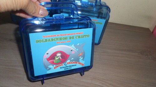 Lembrancinha Evangelico Maletinha Personalizada