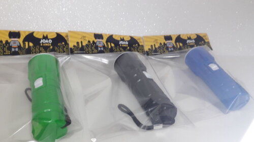 Mini Lanterna de Plástico Sortidas Lapela Tema Batman