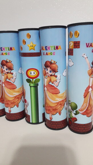 Lembrancinha Super Mario Pega Varetas Personalizado