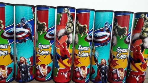 Lembrancinha Vingadores Pega Varetas Personalizado