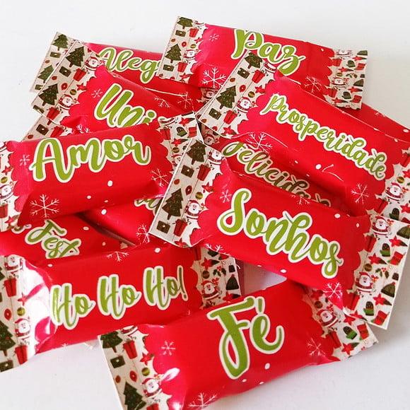 4 Balinhas com Lapela Natal