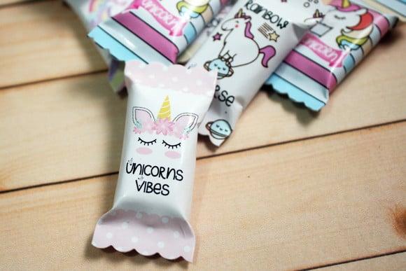 6 Balinhas com Lapela- Unicórnio