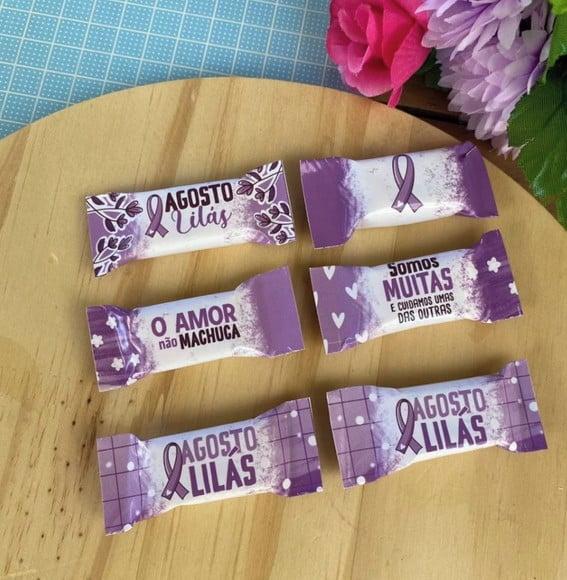Balinha- Agosto Lilás